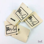 Etiquetas Pestañas para Ropa 100% algodón suave tamaño 7x3cm