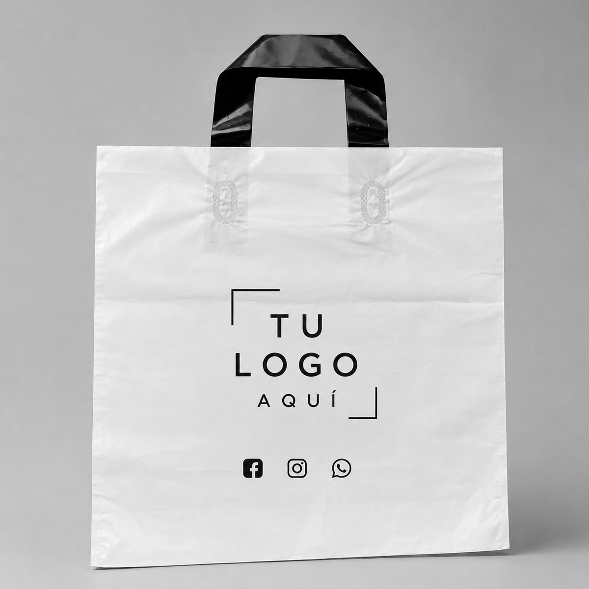 Bolsas-plasticas-asa-loop-personalizadas Bolsas Plásticas Asa Loop Personalizadas con tu Logo - Imagen 1