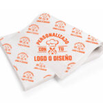 papel manteca personalizado con tu logotipo
