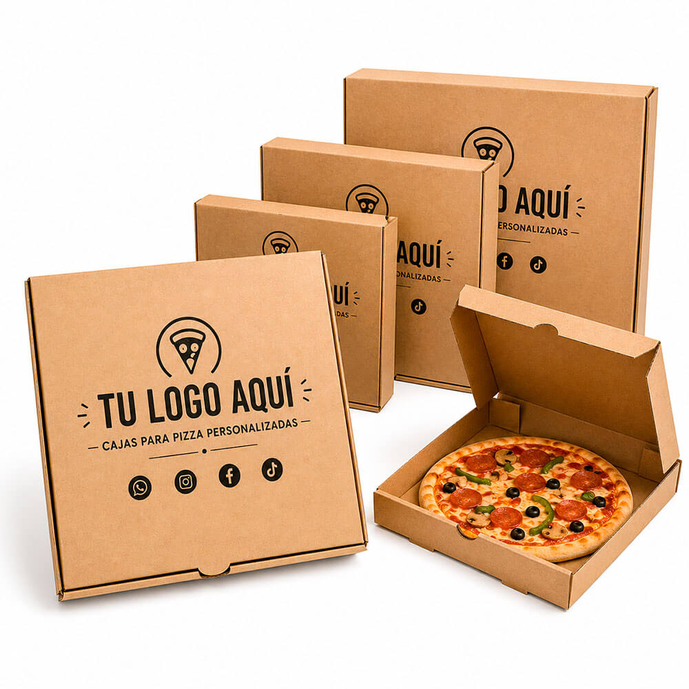 Cajas-para-Pizza-Personalizadas-con-Logo Cajas para Pizza Personalizadas con Logo - Imagen 1