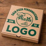 caja piza con logo