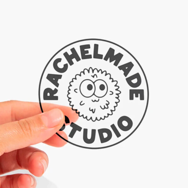 Stickers transparente personalizado